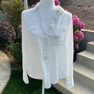 NWT Pilcro Letterpress Anthropologie Blouse